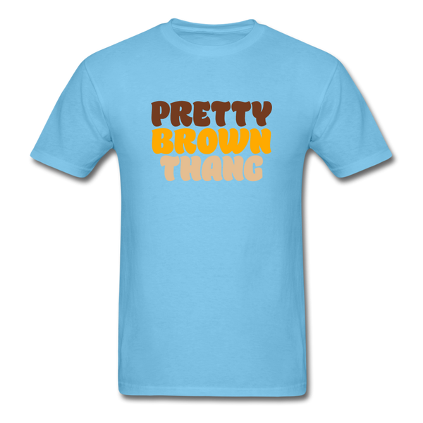 PRETTY BROWN - aquatic blue