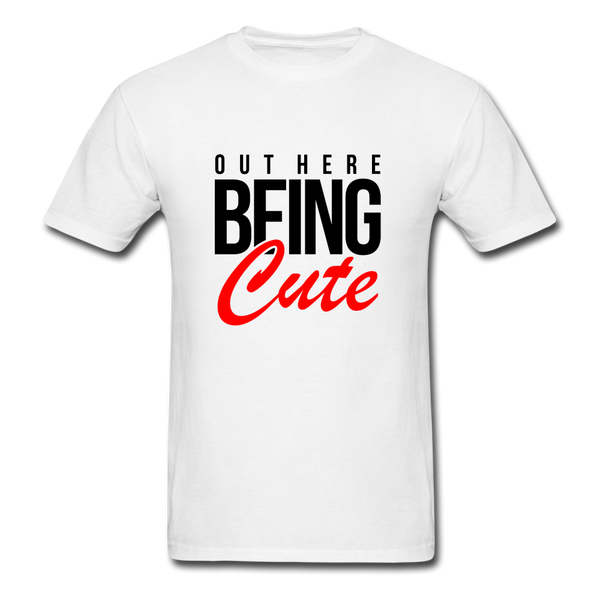 OUTHEREBEINGCUTE - white