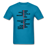 Black History Names - turquoise