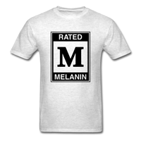 RATED MELANIN - light heather gray