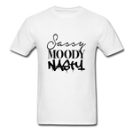 Sassy Moody - white