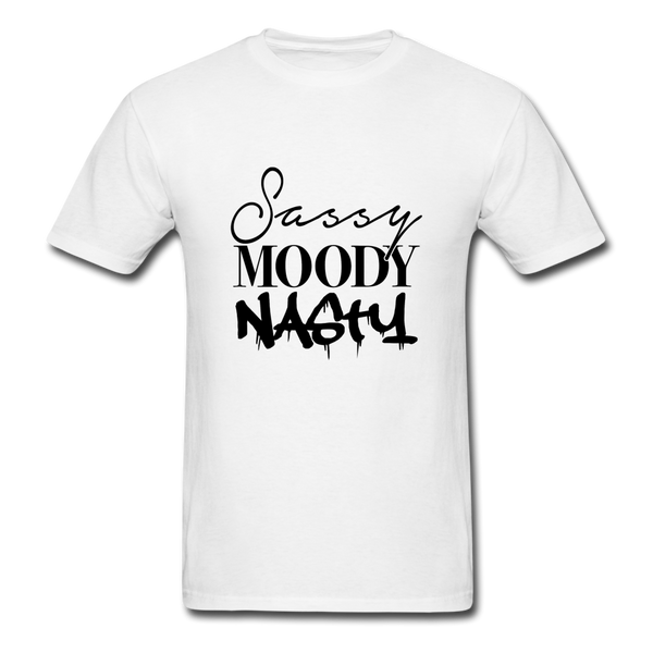 Sassy Moody - white