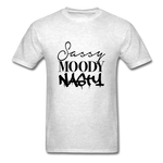 Sassy Moody - light heather gray