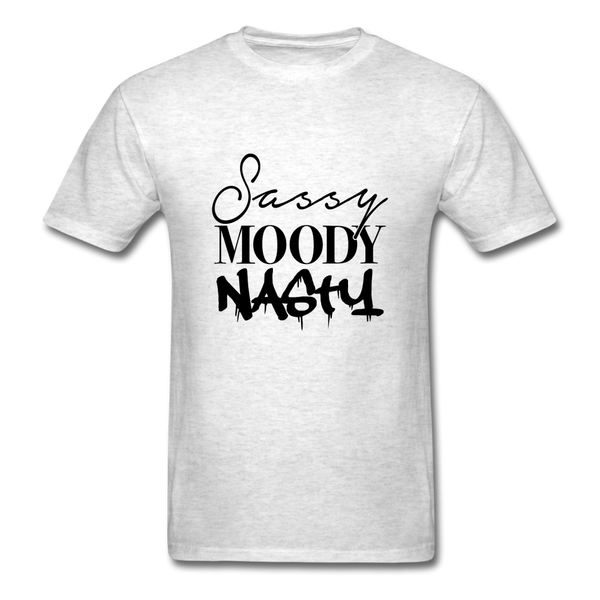 Sassy Moody - light heather gray