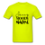 Sassy Moody - safety green