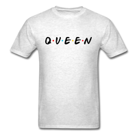 QUEEN FRIENDS - light heather gray