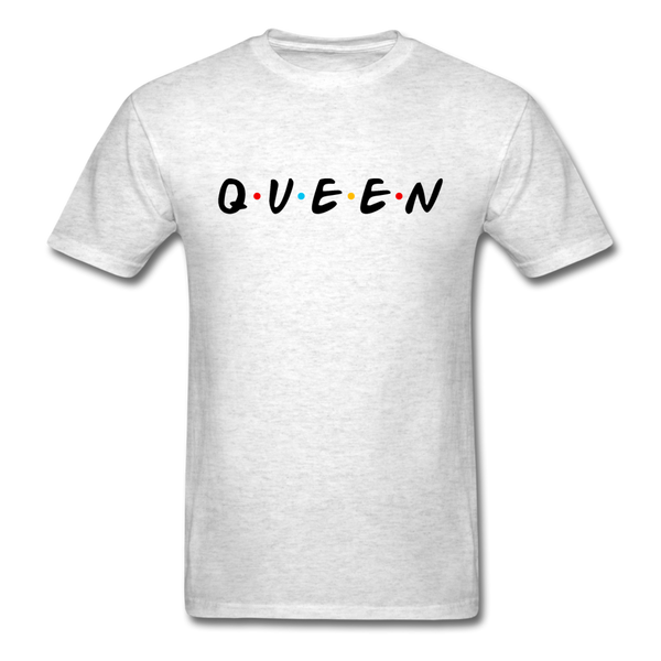 QUEEN FRIENDS - light heather gray