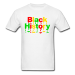 Black History Drip - white