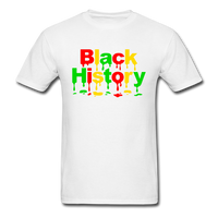 Black History Drip - white