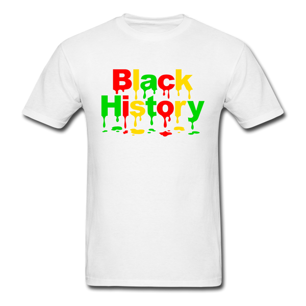 Black History Drip - white
