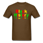 Black History Drip - brown