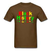 Black History Drip - brown