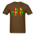 Black History Drip - brown