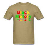 Black History Drip - khaki
