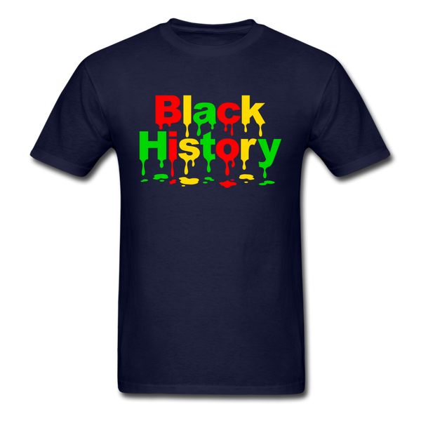 Black History Drip - navy