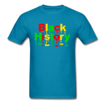 Black History Drip - turquoise