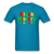 Black History Drip - turquoise