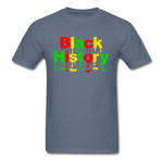 Black History Drip - denim