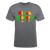 Black History Drip - mineral charcoal gray