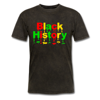 Black History Drip - mineral black