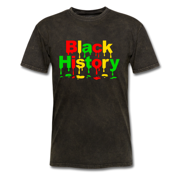 Black History Drip - mineral black