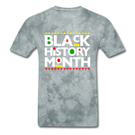 Black History Month - grey tie dye