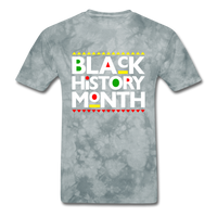 Black History Month - grey tie dye