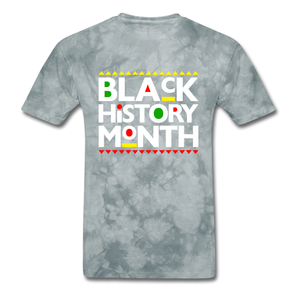 Black History Month - grey tie dye