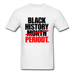 Black History Month Periodt - white