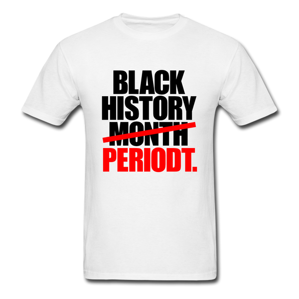 Black History Month Periodt - white