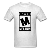 RATED M MELANIN - light heather gray
