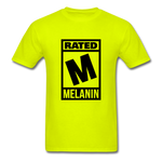 RATED M MELANIN - safety green