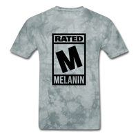 RATED M MELANIN - grey tie dye