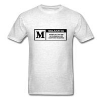 RATED MELANIN - light heather gray