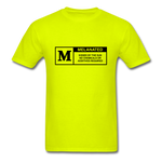 RATED MELANIN - safety green