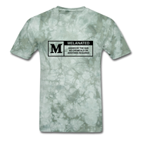 RATED MELANIN - military green tie dye