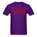 Black Mixed With Black - purple
