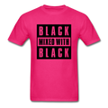 Black Mixed With Black