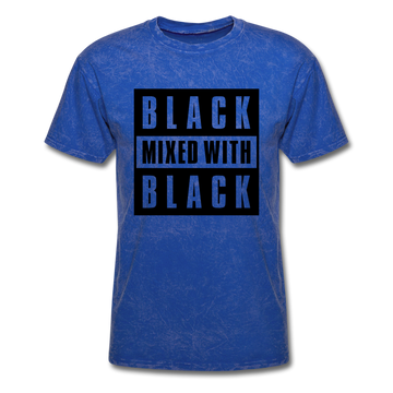 Black Mixed With Black