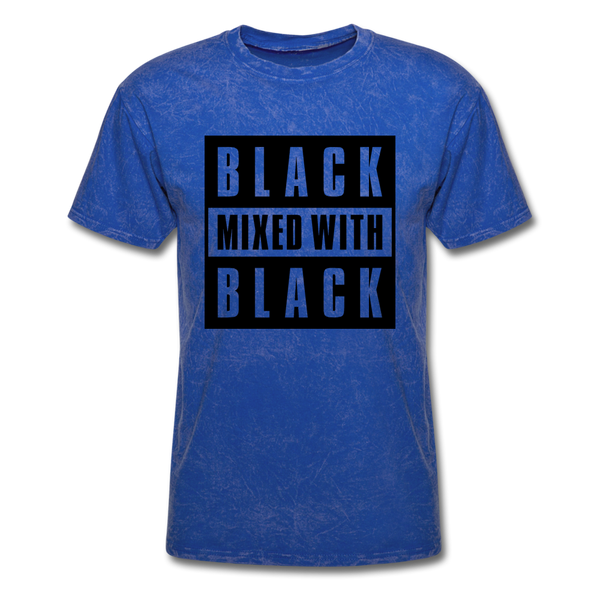 Black Mixed With Black - mineral royal