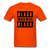 Black Mixed With Black - orange