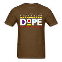 Black People Are Dope - brown