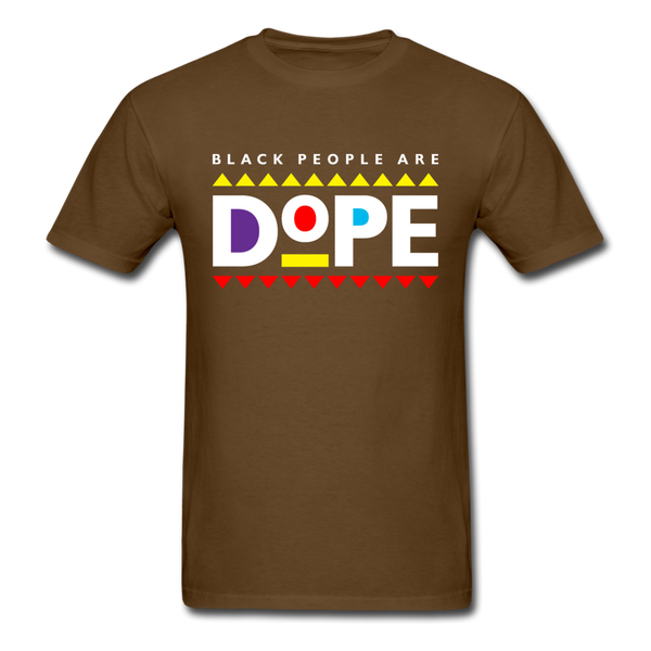 Black People Are Dope - brown