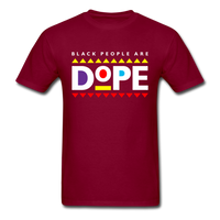 Black People Are Dope - burgundy