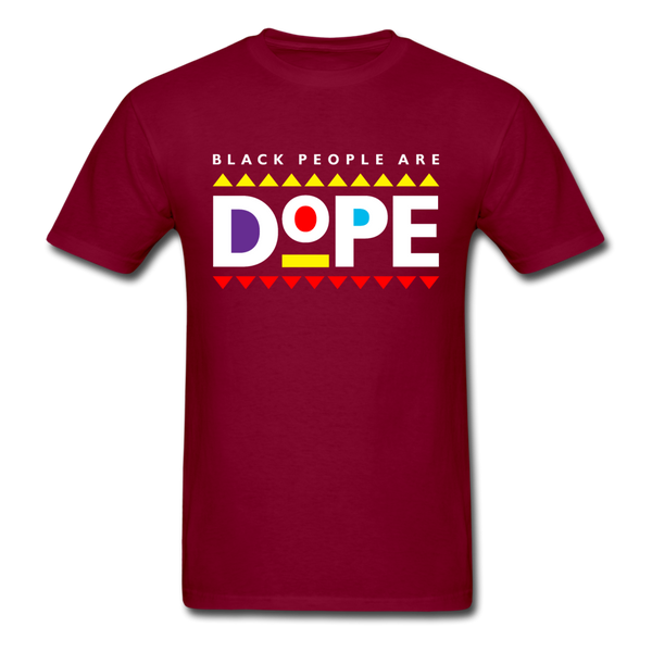 Black People Are Dope - burgundy