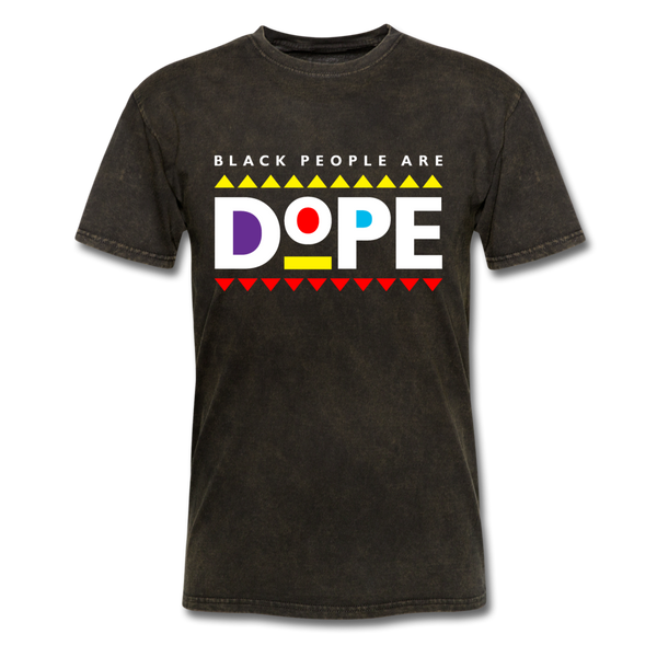 Black People Are Dope - mineral black