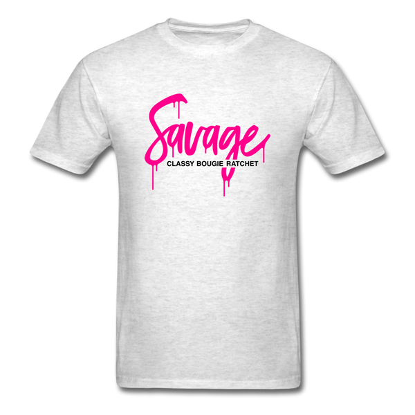 Savage Drip - light heather gray