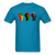Black Power Fist - turquoise
