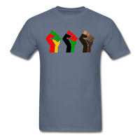 Black Power Fist - denim