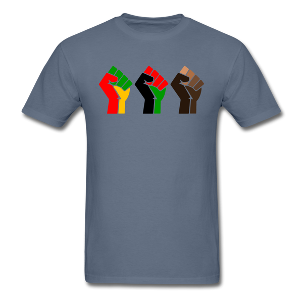 Black Power Fist - denim